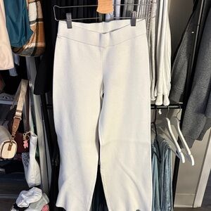 RACHEL Rachel Roy Cream Wide Leg Pants